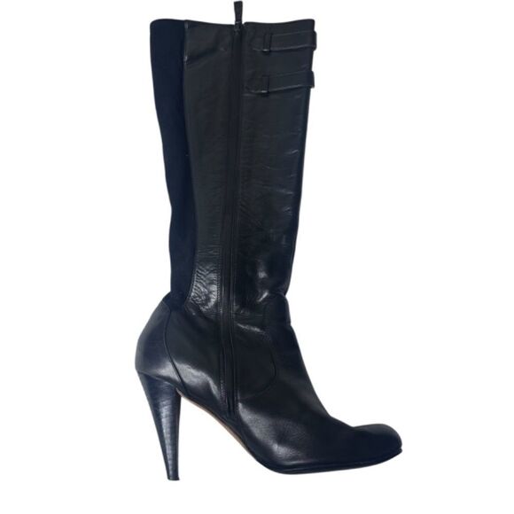 Cole Haan Nike Air Jalisa Smooth Leather knee high boot 8.5 b - Picture 6 of 7